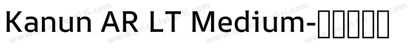 Kanun AR LT Medium字体转换